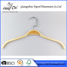 Laminated clothed wooden hanger Printed logo